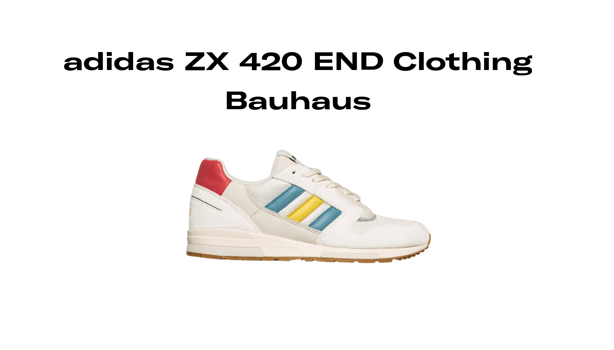 adidas ZX 420 END Clothing Bauhaus, Raffles and Release Date 
